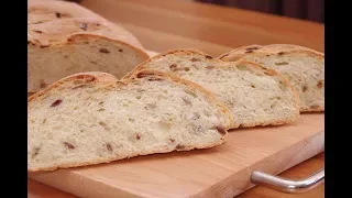 Італійський хліб з оливками – Итальянский хлеб с оливками – Crusty homemade olive bread