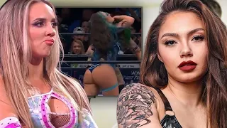 CHELSEA GREEN DEFENDS SKYE BLUE! OUTRAGED OVER MALE WRESTLING FANS! #AEW #WWE