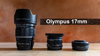 Olympus 17mm! Welches soll es sein? F/2.8, F/1.8 oder doch das F/1.2