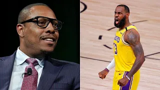 PAUL PIERCE & KEVIN GARNET CALL LEBRON JAMES THE GOAT AFTER BREAKING THE SCORING RECORD