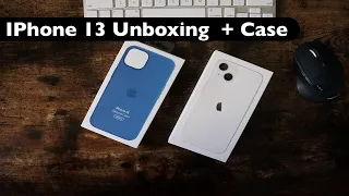 Apple iPhone 13 unboxing w/ Case