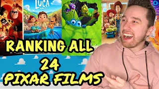 All 24 Pixar Movies Ranked From Worst To Best! (Featuring Luca)