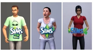 ♦ Sims 2 vs Sims 3 vs Sims 4 : Life (Part 1)