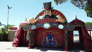 Pinocchio's Daring Journey Complete Ride HD4k Italia in Miniature Theme Park