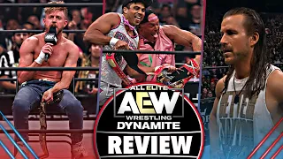 AEW Dynamite ⚫ Road to All Out: Von London nach Chicago! Kann Khan noch? - Wrestling Review 30.08.23