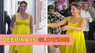 Deepika Padukone Flaunts Her BABY BUMP At The Launch Of A New Fashion Store I WATCH