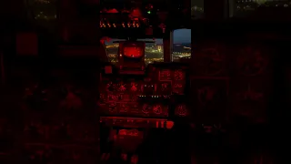 Работа ночью #ночь #видео # авиация #полет #fly #plane, #aircraft #sunset #night
