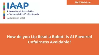 How do you Lip Read a Robot: Is AI Powered Unfairness Avoidable?