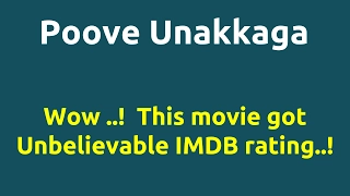Poove Unakkaga |1996 movie |IMDB Rating |Review | Complete report | Story | Cast