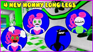 UPDATE- ALL 4 NEW MORPHS in Mommy Long Legs Morphs - ROBLOX