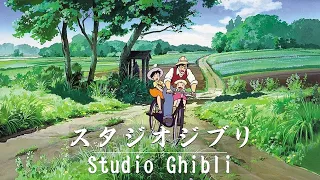 Studio Ghibli Piano Collection 1 Hour • Relaxing Music for Sleep & Study