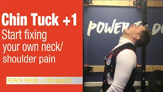 Chin Tuck PLUS (Cervical Retraction & Extension) | MDT McKenzie Method