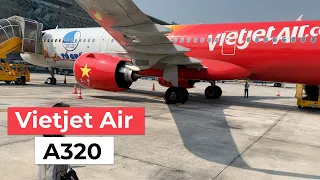 Flying Vietnamese low-cost airline | Vietjet Air A320 Flight Report | Hanoi to Hue | Economy Class