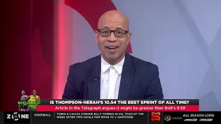 Is Thompson-Herah's 10.54 the best sprint of all time? | SportsMax Zone