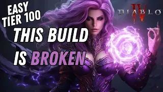 BEST BUILD in Diablo 4 by FAR Clears Tier 100 With EASE! Full Endgame Build Version!