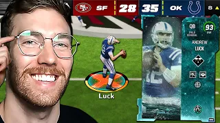 Andrew Luck Is The Best QB In Madden! Inside The Mind Of Throne