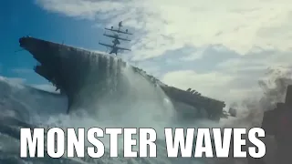 Why MONSTER WAVES Cant Sink US Navys LARGEST Aircraft Carriers