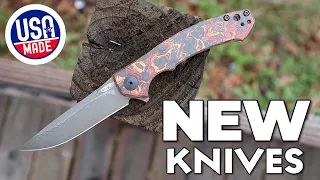 New Knives Unleashed: USA Made Damascus Knife?! | Atlantic Knife