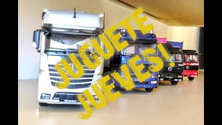 Camiones Escala 1:43 / O-Gauge Trucks! Maquetas de IXO Models - Camiones Mercedes: MP4 / MP1 / SK II
