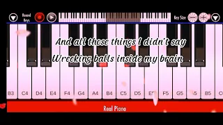 fight song - Rachel Platten // real piano cover