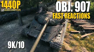 Obj. 907: 9.1k damage, 10 tanks destroyed - World of Tanks