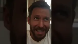 Calvin Harris talking about Liverpool fc