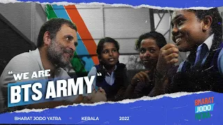 Meet Kerala’s BTS Army | Rahul Gandhi | Kerala | Bharat Jodo Yatra