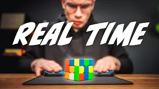 real time CUBE WITH ME (2 hour cubing WITH MUSIC)