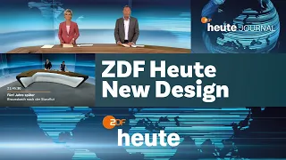 New Intros and Studio for German ZDF Heute News