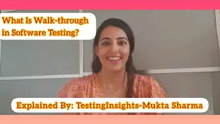 What Is Walkthrough In Software Testing? #walkthrough #testing #softwaretesting #youtubeshortsvideo
