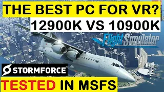 MSFS | 10900K, RTX 3090 vs 12900K, 3090TI VR COMPARISON TEST! | HP REVERB G2 STORMFORCE PC's