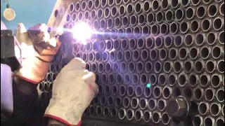 Seal Welding of TTS Joint of Heat Exchanger TT-307B at ABS Workshop SITE Karachi.