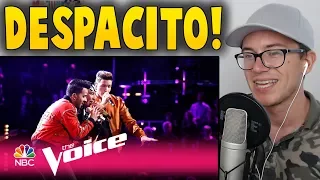 The Voice 2017 Mark Isaiah, Luis Fonsi & Daddy Yankee - Finale: “Despacito” Reaction