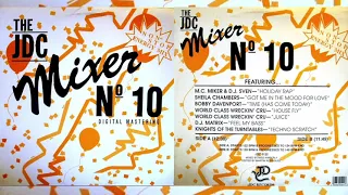 The JDC MIXER ⚡ VOL 10 (1988) NON-STOP DJ PARTY MEGA-MIX HI-NRG Italo Electro House Rap Funk 80s