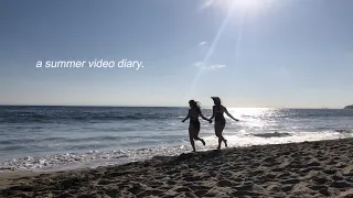 summer video diary 🌊 | senior beach trip with my friends!