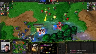 Moon (NE) vs Romantic/Fortitude (HU) - WarCraft 3 - WC2718