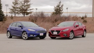 2015 Mazda3 vs. 2015 Ford Focus