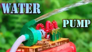Make a Ultra powerfull water pump at home