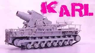 BIG KARL! - Hobby Boss Mörser Karl-Gerät in 72nd scale