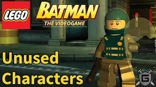 Unused Characters in LEGO Batman: The Videogame