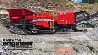 Terex Finlay J -1175 Tracked Jaw Crusher