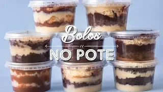 5 RECEITAS DE BOLOS NO POTE | FAÇA E VENDA | Gabriel Freitas |