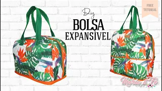 Como fazer Bolsa Expansível | Bolsa Extensora @AvimorTecidos