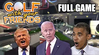 US Presidents play Golf with Your Friends (FULL GAME)