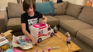Barbie Ambulance Unboxing