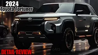 All New 2024 Toyota Fortuner Redesign: The SUV You've Been Waiting For!! - Model Hybrid -Full Review