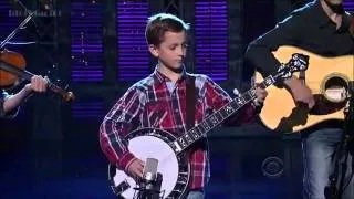 9-Year-Old Plays Banjo on David Letterman Show - Sleepy Man