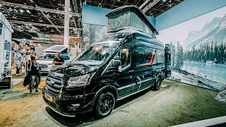 BURSTNER LINEO C 590 2024  REVIEW! Caravan Salon Düsseldorf 2023 BEST CAMPERVAN FOR 4 ? FORD TRANSIT