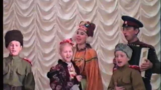 Песнохорки-дети на фестивале "Весенние голоса", 1997. Pesnochorki-children, festival 1997.