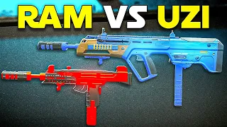 RAM-9 vs UZI in WARZONE!